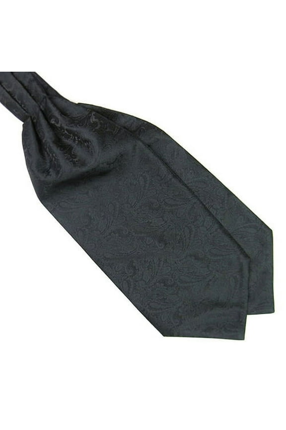 Men's Classic Colorful Silky Satin Wedding Banquet Necktie Cravat Ascot Tie