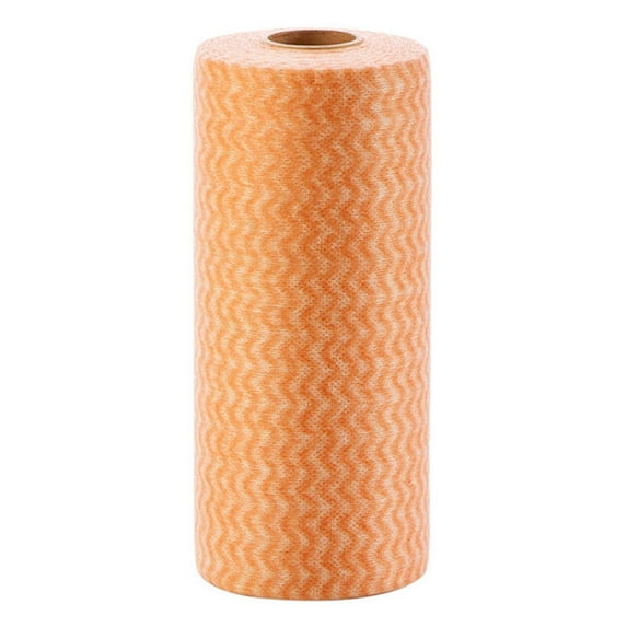 Biplut Non-woven Fabric Kitchen Cleaning Towel Duster Cloth Tableware Dish Washing Rag (Yellow)
