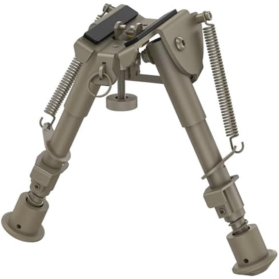 Bipod, 6-9 Inch Adjustable Super Duty Bipod, Flat Dark Earth$$Other
