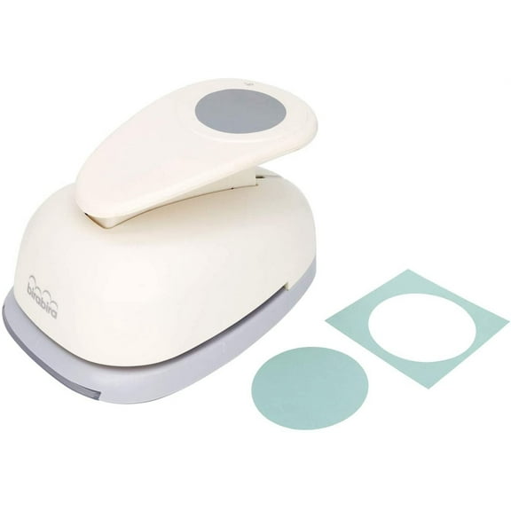 Bira 3 inch Circle Lever Action Craft Punch for Paper Crafting Scrapbooking Cards Arts DIY Projects