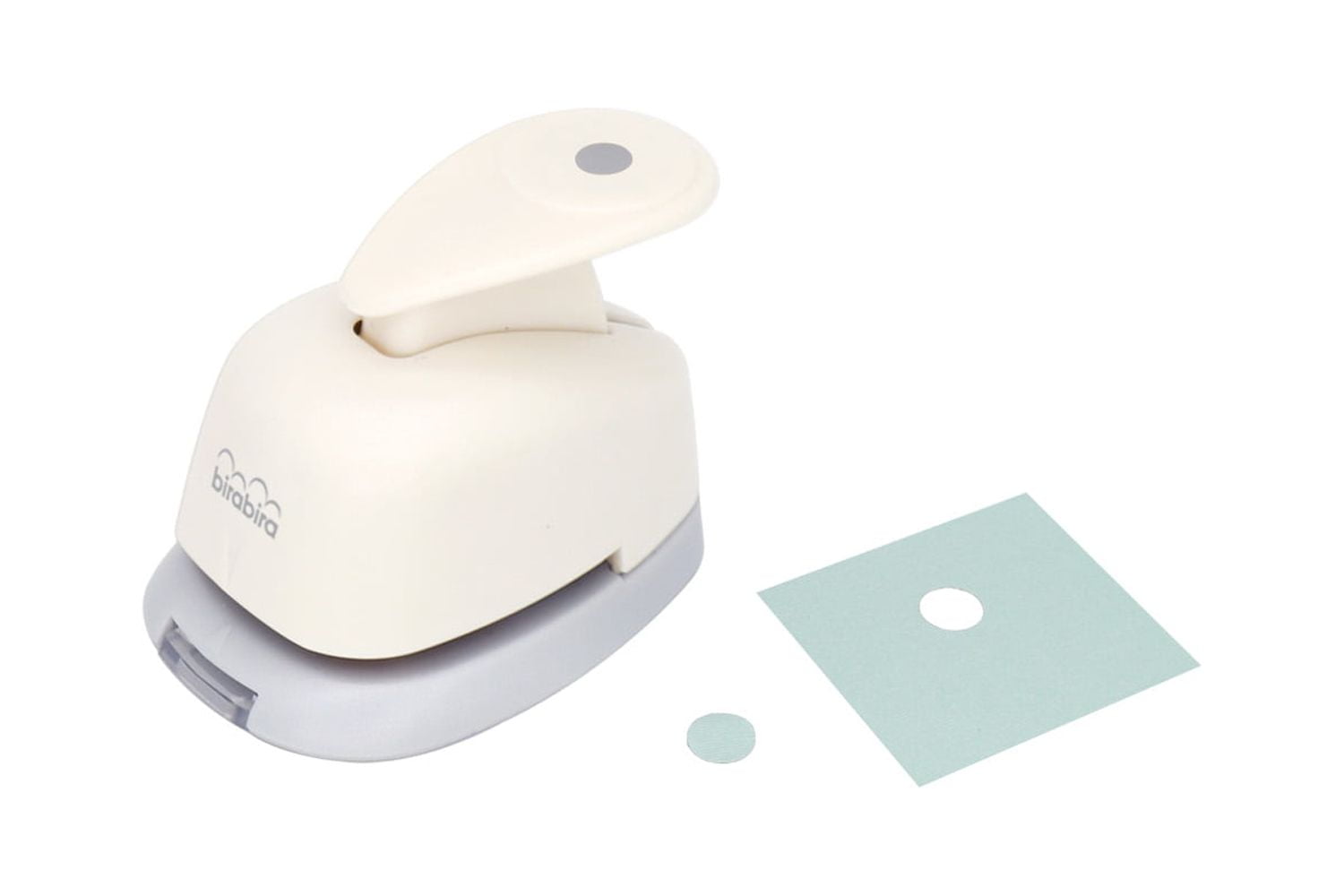 Bira Craft 1/4 inch Circle Lever Action Craft Punch for Paper Crafting