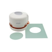 Bira Craft 1 5/8" x 2 5/16" Oval Magnetic Punch Anywhere Punch Everywhere Punch Window Punch Frame Punch For Paper Crafting Scrapbooking