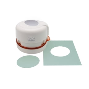 Bira Craft 1 5/8" x 2 5/16" Oval Magnetic Punch Anywhere Punch Everywhere Punch Window Punch Frame Punch For Paper Crafting Scrapbooking