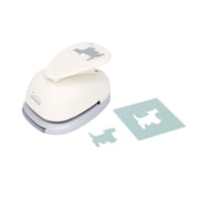 Bira Craft 1.5 inch Dog 2 Lever Action Craft Punch, Animal Punch, for Paper Crafting Scrapbooking