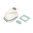 thumbnail image 1 of Bira Craft 1.5 inch Oval, Easter Egg Punch, Lever Action Craft Punch for Paper Crafting Scrapbooking Cards Arts, 1 of 4