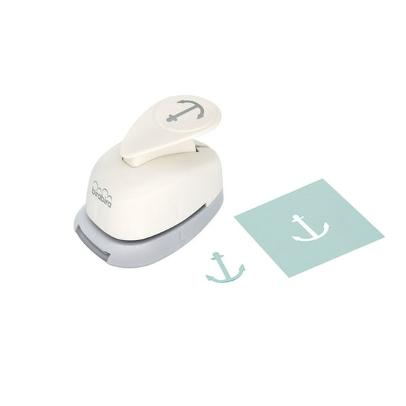 Bira Craft 1 inch Anchor Shape Lever Action Craft Punch for Paper Crafting Scrapbooking