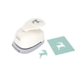 thumbnail image 1 of Bira Craft 1 inch Reindeer Lever Action Craft Punch for Paper Crafting Scrapbooking, 1 of 3