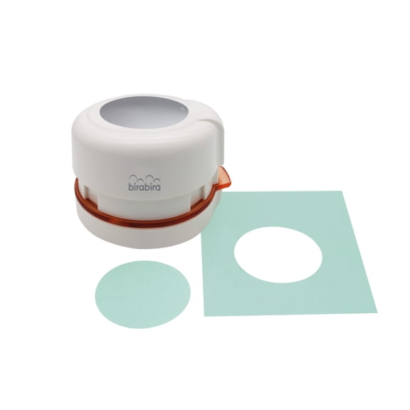 Bira Craft 2" Circle Magnetic Punch, Anywhere Punch Everywhere Punch Window Punch Frame Punch For Paper Crafting Scrapbooking