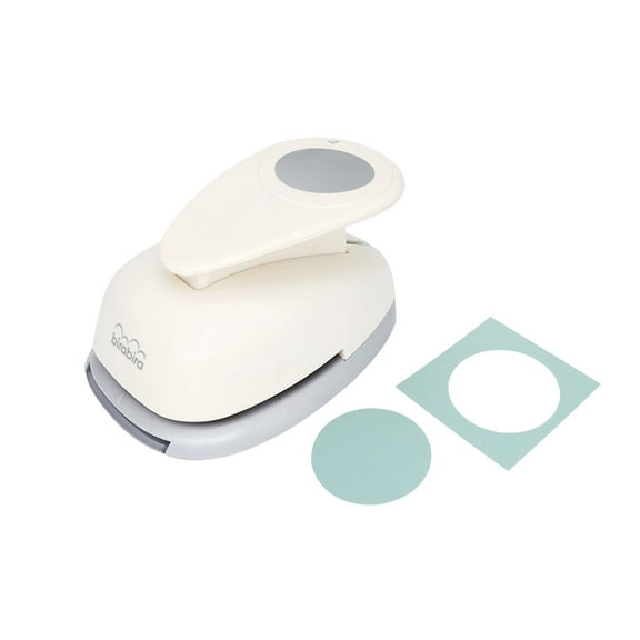 Bira Craft 2 inch Circle Lever Action Craft Punch for Paper Crafting Scrapbooking