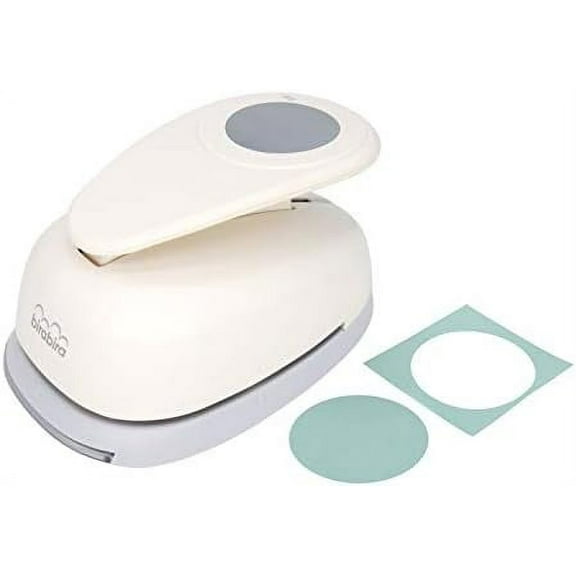 Bira Craft 3.5 inch Circle Lever Action Extra Large Craft Punch for Crafting Scrapbooking