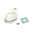 thumbnail image 1 of Bira Craft 3/8 inch Heart Shape Lever Action Craft Punch for Paper Crafting Scrapbooking, 1 of 4