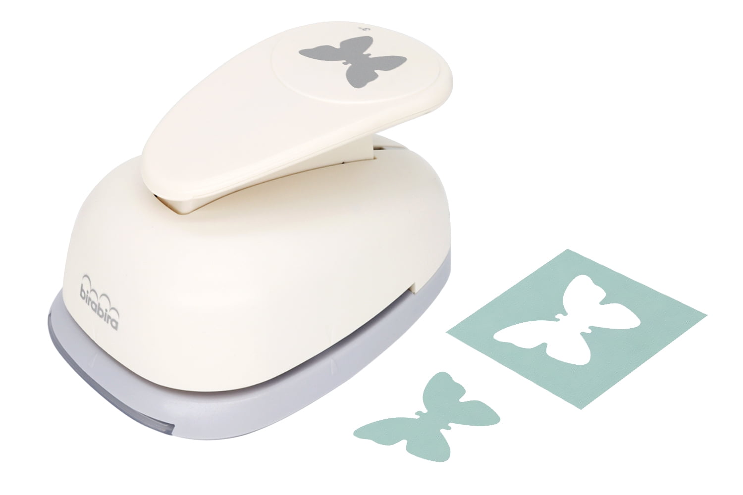 Bira Craft 3 inch Butterfly 5 Lever Action Craft Punch for Paper Crafting Scrapbooking