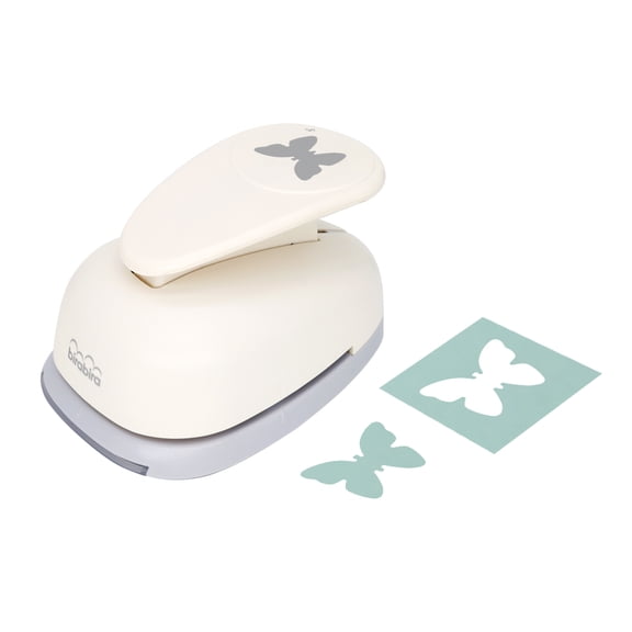 Bira Craft 3 inch Butterfly 5 Lever Action Craft Punch for Paper Crafting Scrapbooking