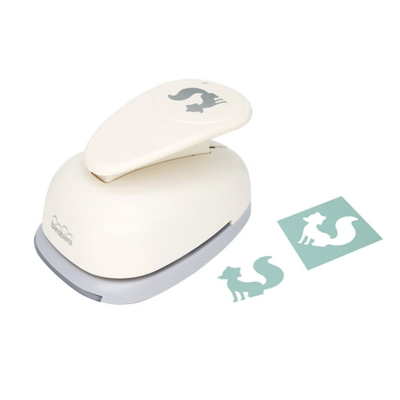 Bira Craft 3 inch Fox Lever Action Craft Punch for Paper Crafting Scrapbooking