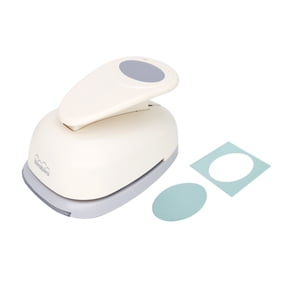 Bira Craft 3 inch Oval, Easter Egg Punch, Lever Action Craft Punch for Paper Crafting Scrapbooking