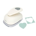 thumbnail image 1 of Bira Craft 3 inch Scalloped Heart Lever Action Craft Punch, Valentine’s Day Punch, for Paper Crafting Scrapbooking, 1 of 5