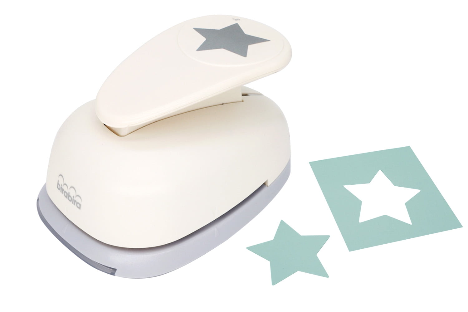 Bira Craft 3 inch Star Lever Action Craft Punch, Christmas Punch, for Paper Crafting Scrapbooking