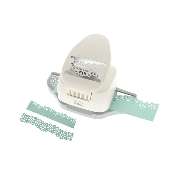 Bira Craft Daisy 2 in 1 Border Edge Craft Punch for Scrapbooking
