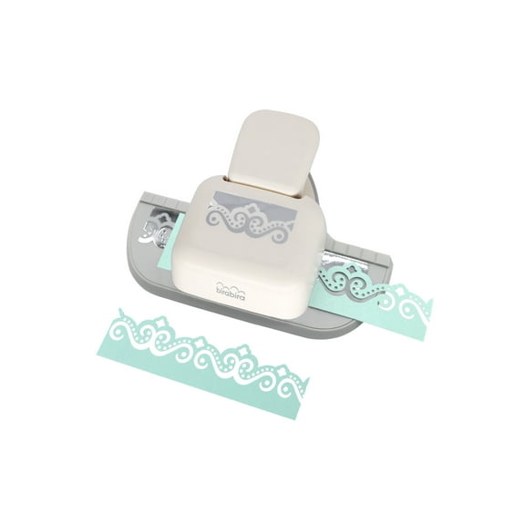 Bira Craft Dots and Flourish Deep Edger Border Craft Punch for Scrapbooking