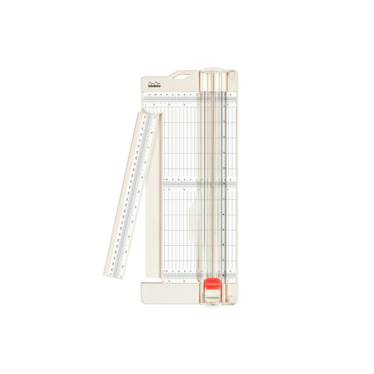 Bira Craft Paper Trimmer and Scorer with Swing-Out Arm, 12 x 4.5 Base,  Craft Trimmer, Trim and Score Board, for Coupons Craft Paper and Photos