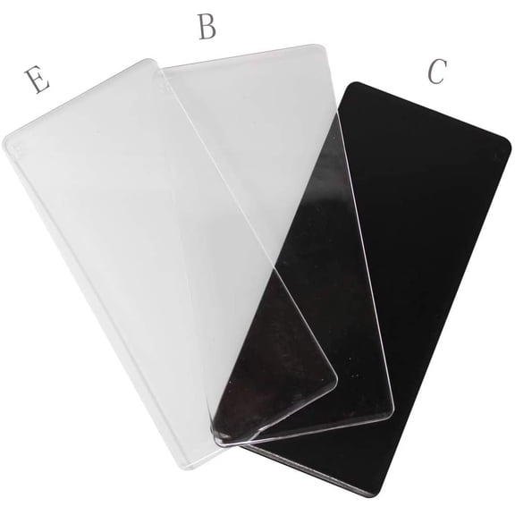 Bira Craft Replacement Plates - 3pcs, Cutting Plate (C) + Base Plate (B) + Embossing Plate(E)