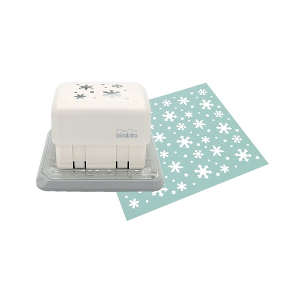 Bira Craft Snowflake Anywhere Craft Punch, Christmas Punch, All Over The Page Punch
