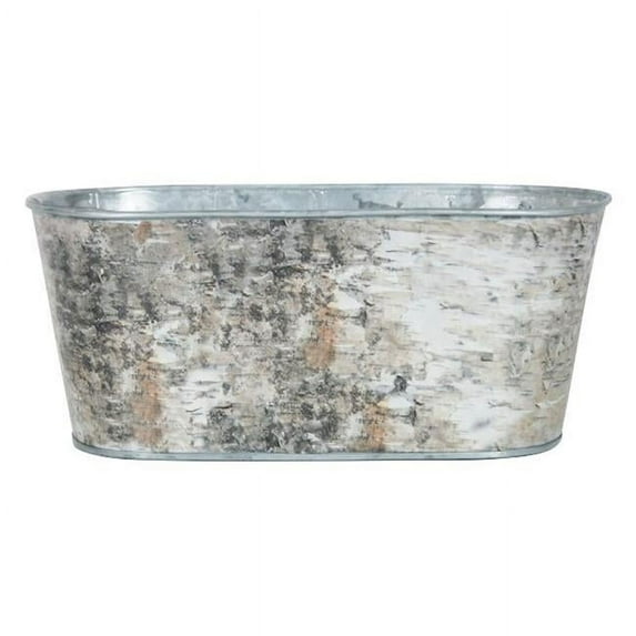 Birch Bark Look Exterior Planter