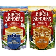 Birch Benders 10 oz, Keto and 12 oz, Paleo Pancake & Waffle Mix