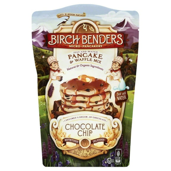 Birch Benders Chocolate Chip Pancake & Waffle Mix, 16 oz