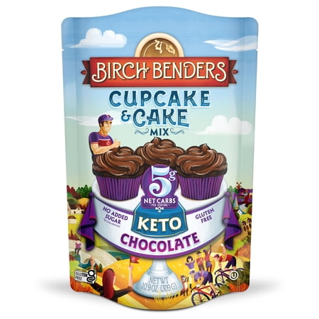 Birch Benders Keto Chocolate Cake Mix, 10.9oz