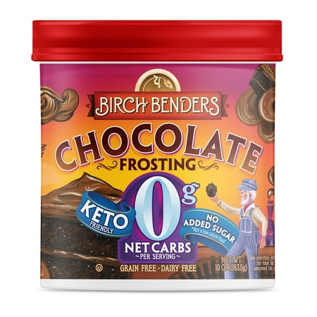 Birch Benders Keto Chocolate Frosting, 10oz Pack Of 6
