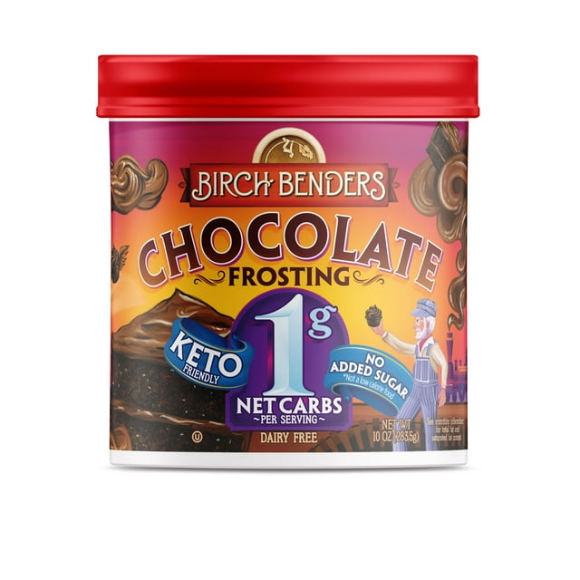 Birch Benders Keto Chocolate Frosting, 10oz