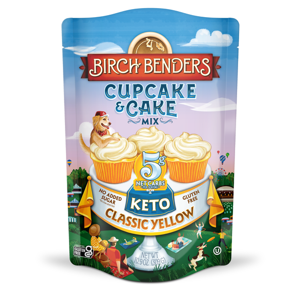 Birch Benders Keto Classic Yellow Cake Mix, 10.9oz