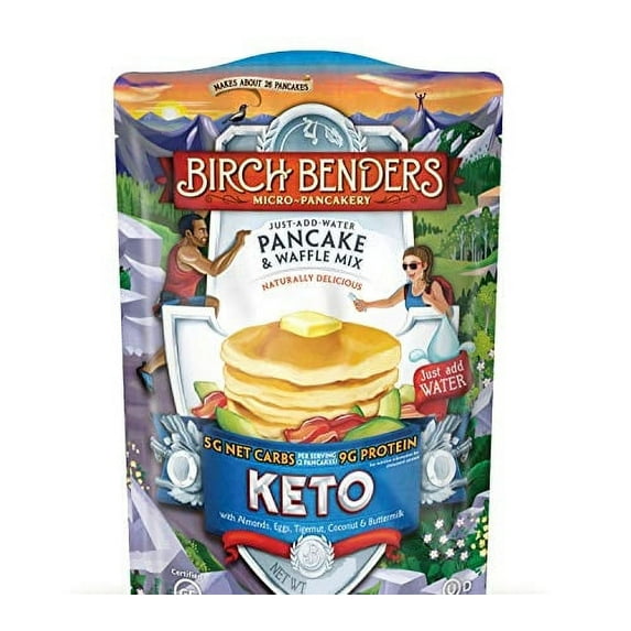 Birch Benders Keto Pancake & Waffle Mix, 30 Ounce