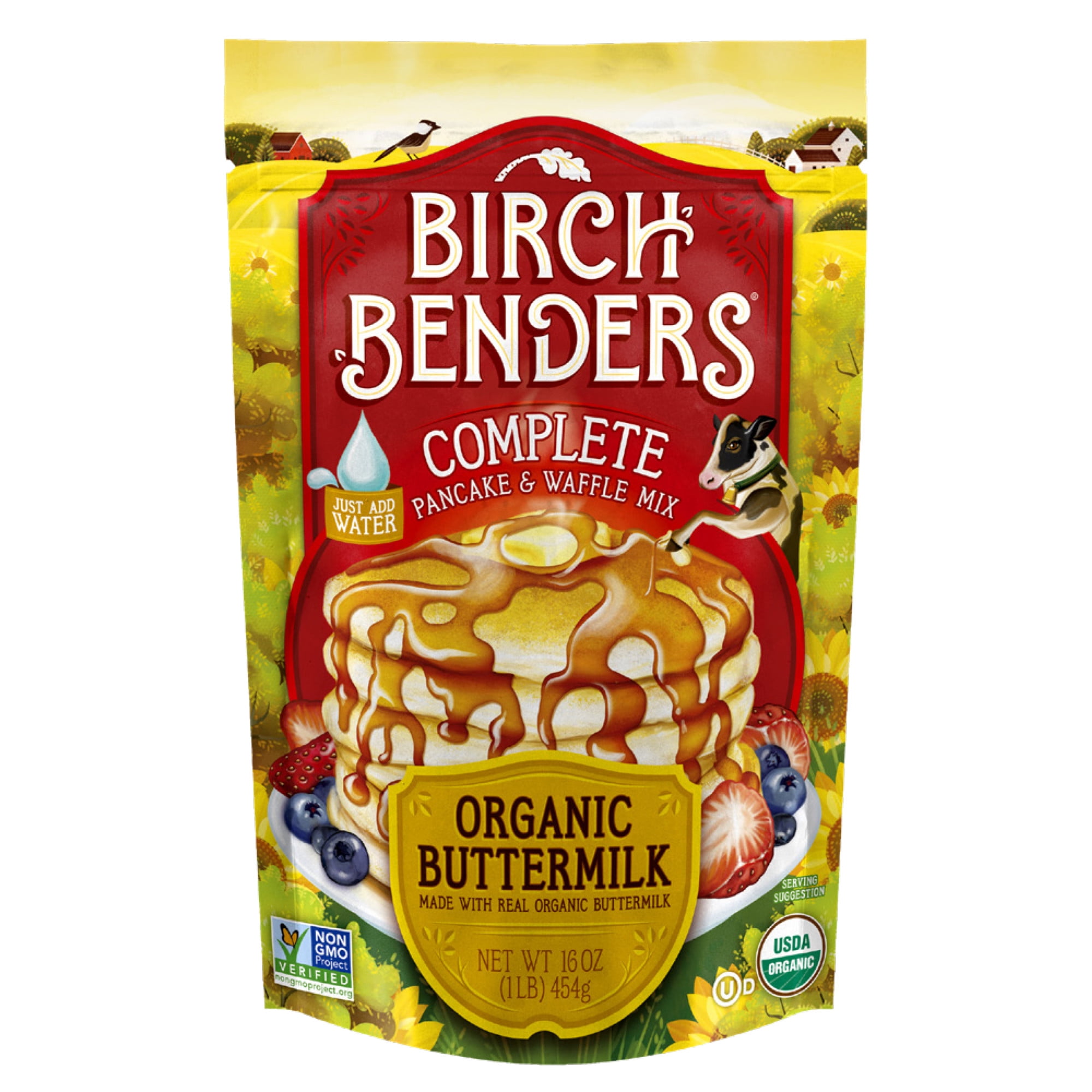 Organic Buttermilk Pancake & Waffle Mix, 16oz