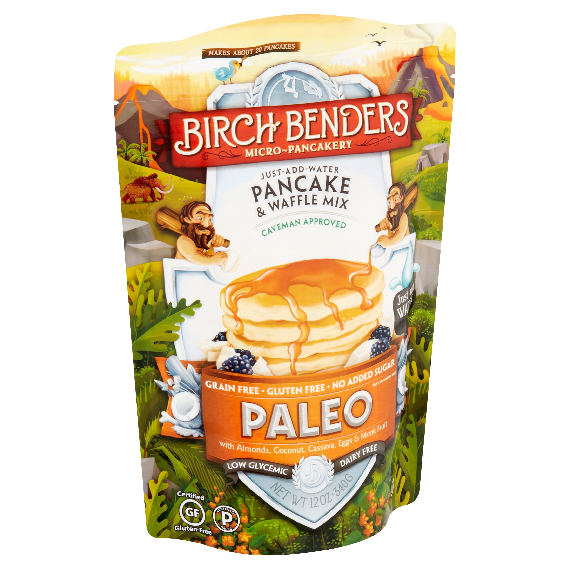 Birch Benders Paleo Pancake & Waffle Mix, 12 Oz, 1 Count
