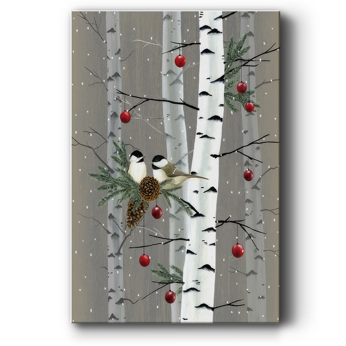 Birch Birds II- Gallery Wrapped Canvas