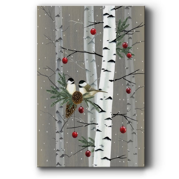 Birch Birds II- Gallery Wrapped Canvas