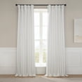 thumbnail image 1 of Birch Taupe Faux Linen Room Darkening Curtain (1 Panel), Birch, 50W X 108L, 1 of 11