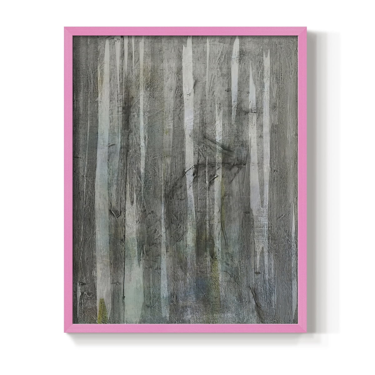 Birch Forest Abstracts I in Paper Solid Wood 11 x 14 Framed Print