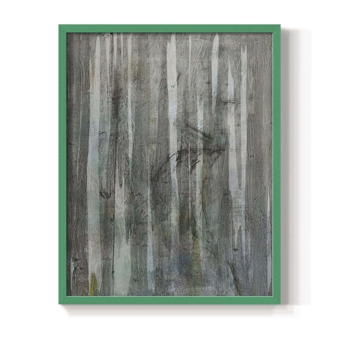 Birch Forest Abstracts I in Paper Solid Wood 11 x 14 Framed Print