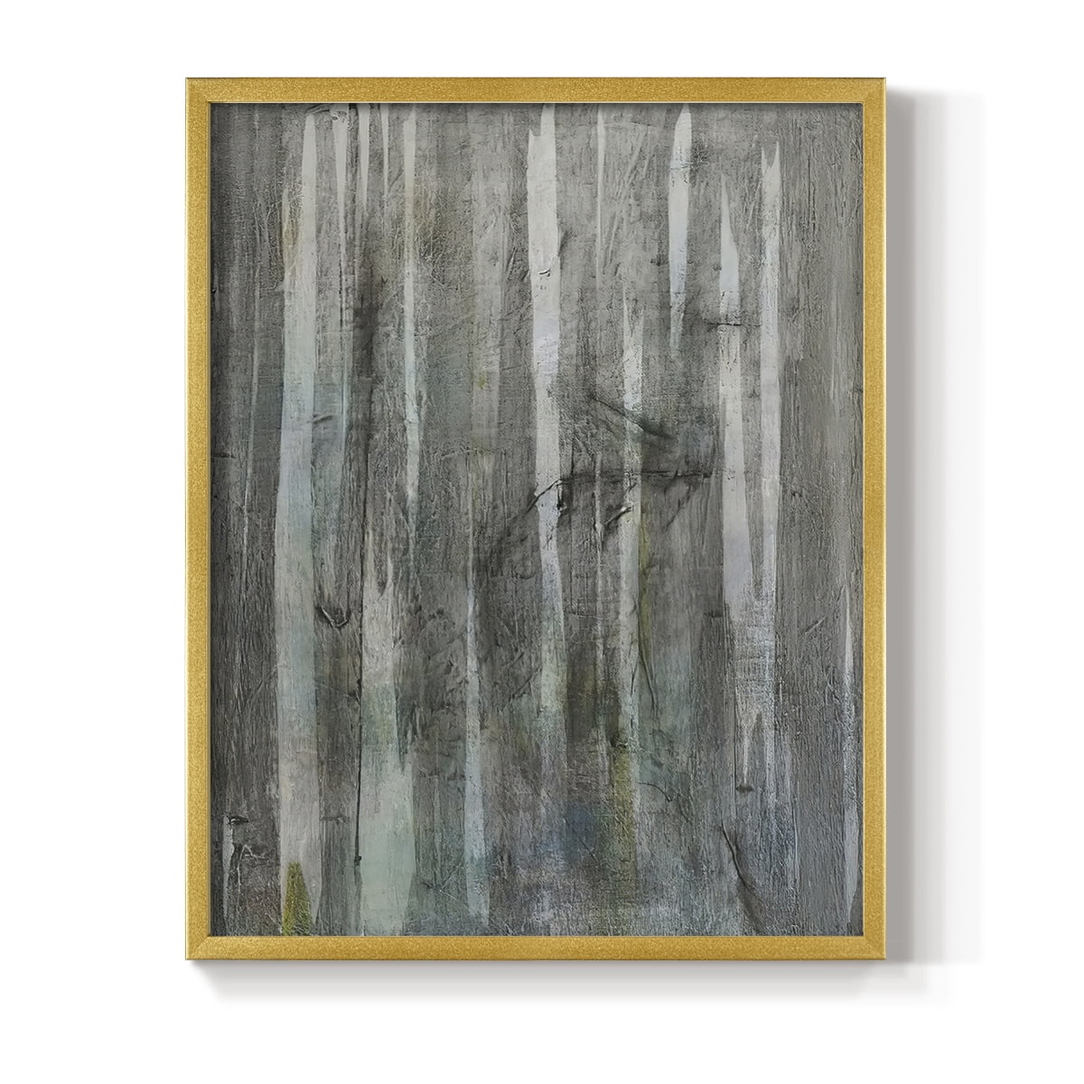 Birch Forest Abstracts I in Paper Solid Wood 16 x 20 Framed Print