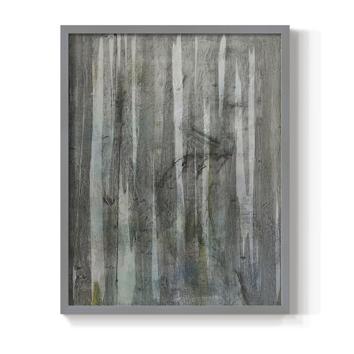 Birch Forest Abstracts I in Paper Solid Wood 22 x 28 Framed Print