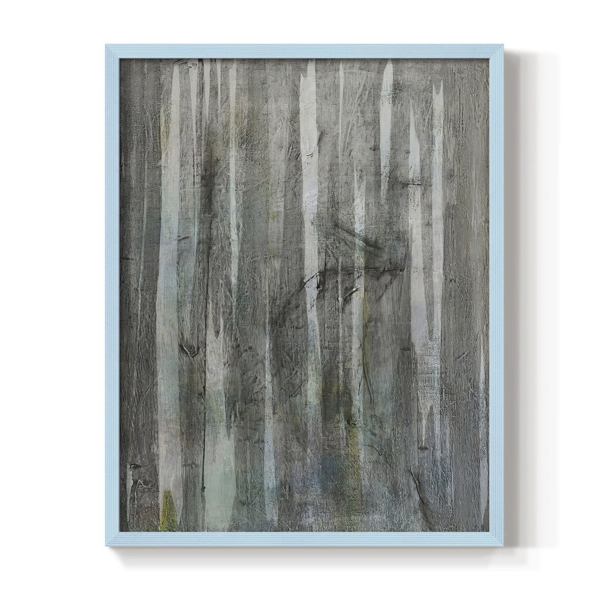 Birch Forest Abstracts I in Paper Solid Wood 8 x 10 Framed Print