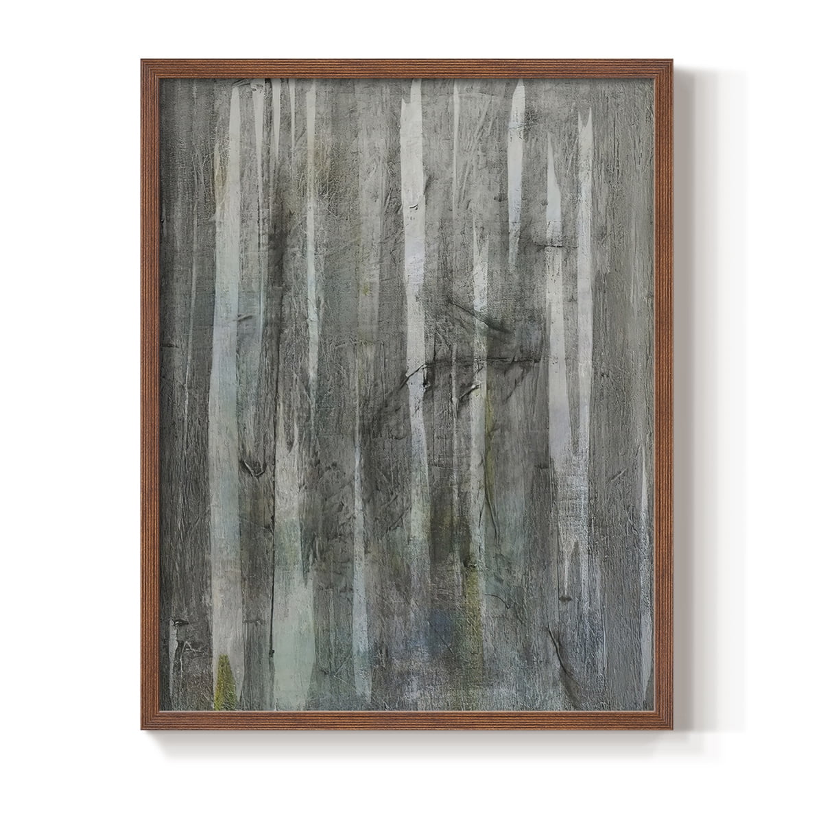 Birch Forest Abstracts I in Paper Solid Wood 8 x 10 Framed Print