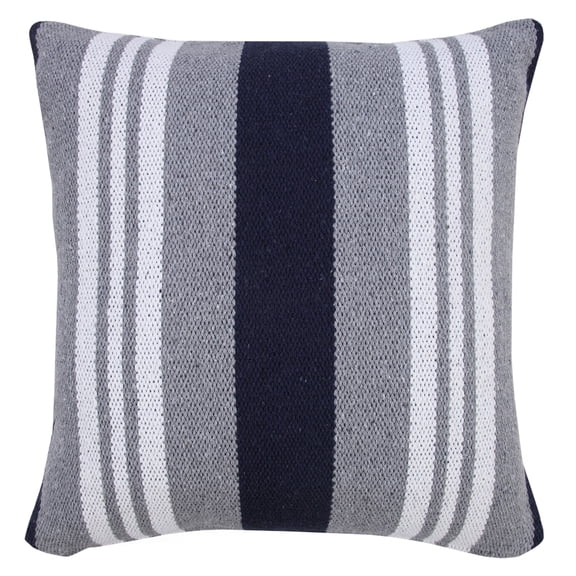 Birch Harbor David 20" x 20" Striped Cotton Adult Decorative Throw Pillow