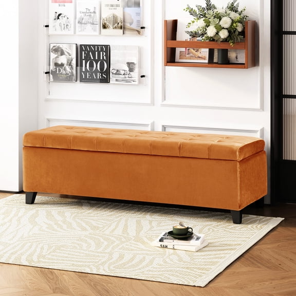 Birch Legs & 130 lbs Inner Capacity / Reliable Storage Option