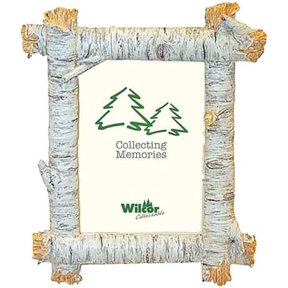 Birch Log Photo Picture Frame, 5x7, Vertical