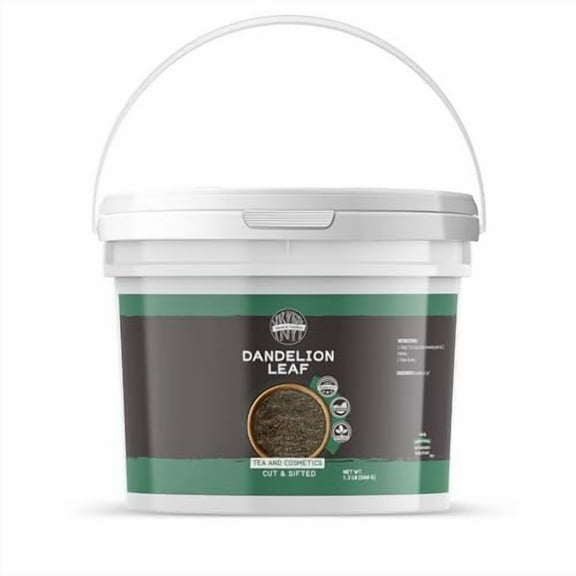 Birch & Meadow 1 Gallon of Dandelion Leaves, Cut & Sifted, Non-Caffeinated Tea
