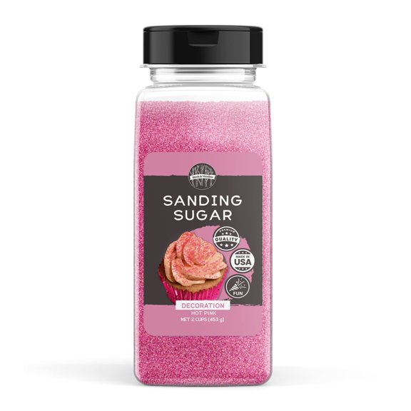 Birch & Meadow 1 lb Pink Sanding Sugar